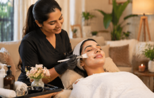 door-step facial service